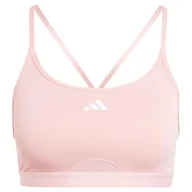 Biustonosze - adidas Damski biustonosz AeroReact Training 3Stripes Bra, S - miniaturka - grafika 1