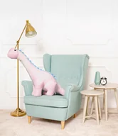 Maskotki i pluszaki - MIS GUSTAW DUŻY WIELKI DINOZAUR TOBI PLUSZOWY PRZYTULANKA 110CM PINK - miniaturka - grafika 1