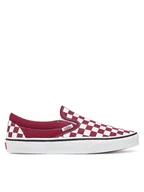 Trampki damskie - Vans Tenisówki Classic Slip-On VN000D5PZCF1 Bordowy - miniaturka - grafika 1