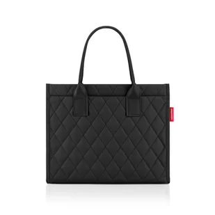 Torba DAILY SHOPPER, rhombus black, Reisenthel - Torebki damskie - miniaturka - grafika 1