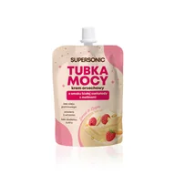 Słodkie kremy i masła - SUPERSONIC Orzechowa Tubka Mocy Biała czekolada z malinami - miniaturka - grafika 1