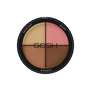 Gosh Paleta do konturowania contourn strobe kit medium - Bronzery i konturowanie twarzy - miniaturka - grafika 3