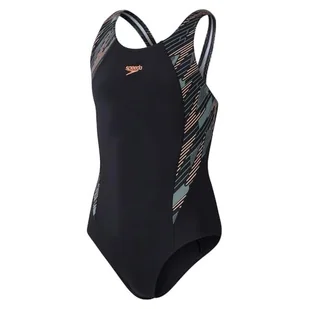 Speedo Hyperboom Splice kostium kąpielowy dla dziewczynek i dziewcząt - Stroje kąpielowe - miniaturka - grafika 1