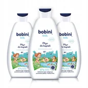 Kosmetyki kąpielowe dla dzieci - Bobini Kids Płyn do Kąpieli dla Dzieci 3x500ml - miniaturka - grafika 1