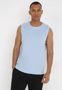 Niebieska Koszulka Cretandro - Piżamy męskie - miniaturka - grafika 1