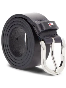 Tommy Hilfiger Pasek Damski New Danny Belt WW0WW11590 70 Granatowy - Paski - miniaturka - grafika 1