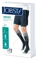 Bielizna lecznicza - JOBST Sport podkolanówki uciskowe dla aktywnych szaro-grafitowe - rozmiar M - miniaturka - grafika 1