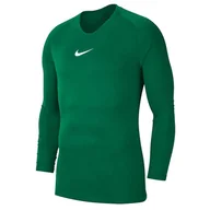 Odzież sportowa dziecięca - Nike, Koszulka dziecięca, Y NK Dry Park 1STYR JSY LS AV2611 302, zielony, rozmiar M - miniaturka - grafika 1