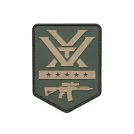 Odzież taktyczna i umundurowanie - Naszywka Vortex Badge Patch szara - miniaturka - grafika 1