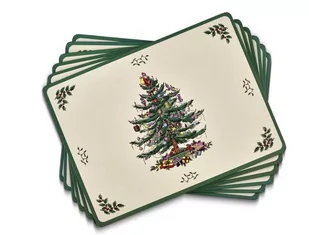 Świąteczna Choinka Podkładki Średnie 6 Szt. - Pozostałe akcesoria kuchenne - miniaturka - grafika 1