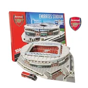 Puzzle - Stadion piłkarski EMIRATES - Arsenal FC - Puzzle 3D 108 elementów - model klubowy - miniaturka - grafika 1