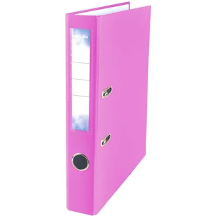 Segregator PETITE OFFICE A4/50mm różowy PO01632 STRIGO - Segregatory - miniaturka - grafika 1
