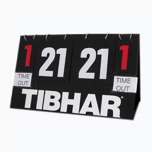Tablica do liczenia punktów Tibhar Point Counter Time Out black - Tenis stołowy - miniaturka - grafika 1