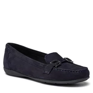 Geox Mokasyny D Annytah Moc A D84BMA 00032 C4007 Dk Blue - Mokasyny damskie - miniaturka - grafika 1