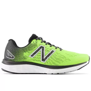 Buty sportowe męskie - Buty New Balance Fresh Foam 680 v7 M680TN7 - zielone - grafika 1