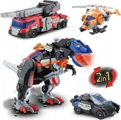 Figurki dla dzieci - Figurka Vtech Vtech Switch & Go Dinos - 3-in-1 Super T-Rex - miniaturka - grafika 1