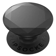 Uchwyty samochodowe do telefonów - PopSockets PopGrip wysuwany cokół i uchwyt do smartfonów i tabletów z wymiennym topem Metallic Diamond Black - miniaturka - grafika 1