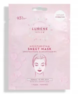 Maseczki do twarzy - Lumene HELLA Nawilżająca maska w płacie 1sztuka - miniaturka - grafika 1