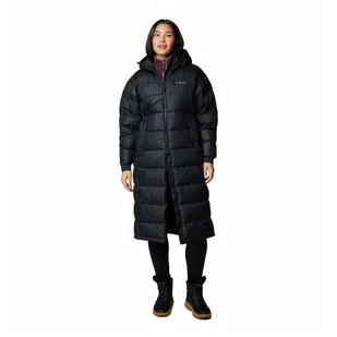 Płaszcz damski Columbia Pike Lake™ II Long Jacket Rozmiar: L / Kolor: czarny - Kurtki i kamizelki sportowe damskie - miniaturka - grafika 1