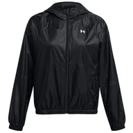 Bluzy sportowe damskie - Bluza damska Under Armour SPORT WINDBREAKER JKT Rozmiar: M / Kolor: czarny - miniaturka - grafika 1