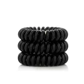 Ozdoby do włosów - Invisibobble Power Performance Hair Spiral Gumka do włosów 3 szt Odcień True Black - miniaturka - grafika 1