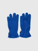Rękawiczki dla dzieci - 4F Rękawiczki polarowe dziecięce - niebieskie L/XL - miniaturka - grafika 1