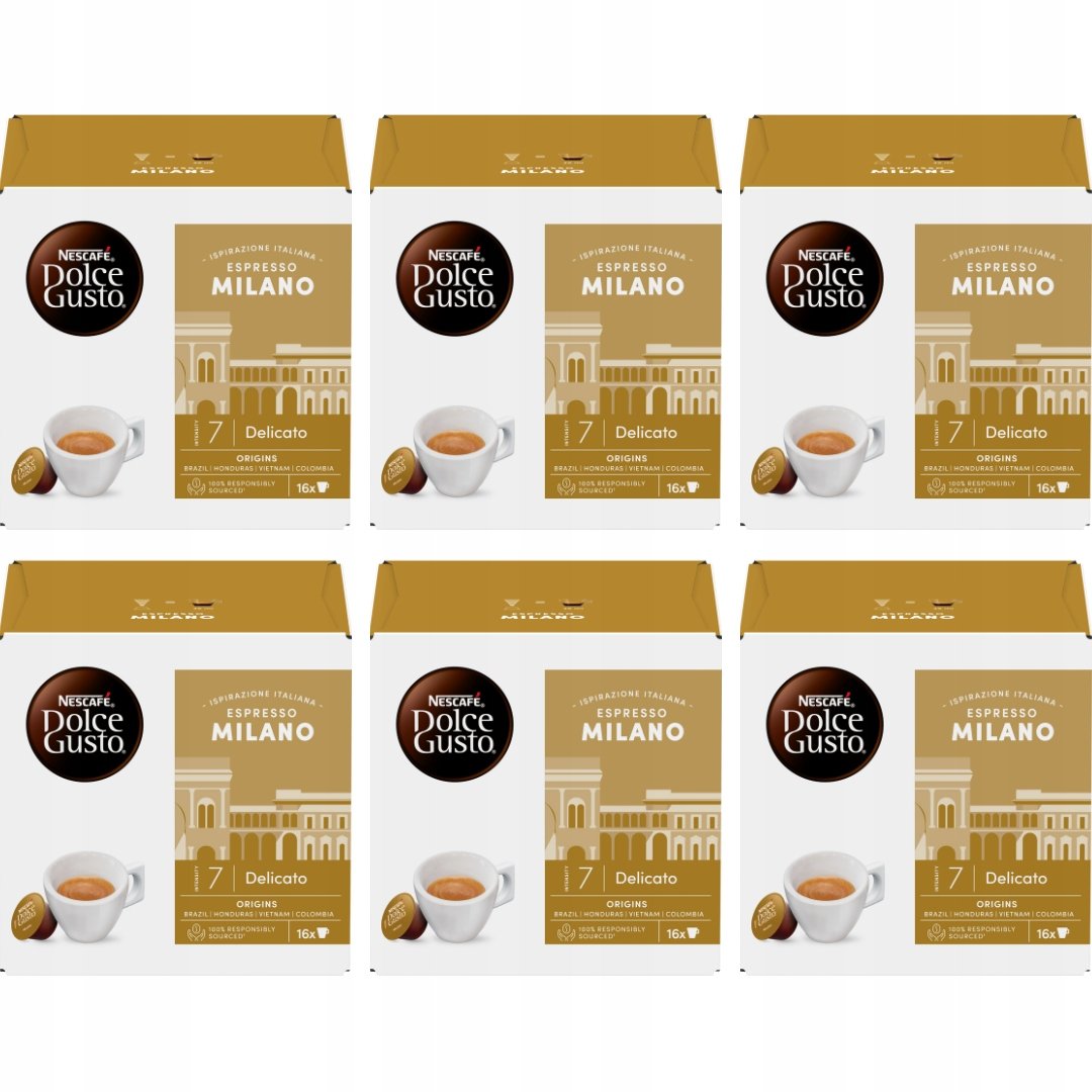 Nescafe Dolce Gusto Espresso Milano 6x 16 kapsułek