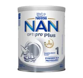 Mleko modyfikowane - Nestle NAN Optipro Plus 1 Hm-O mleko początkowe w proszku dla niemowląt od urodzenia 800g - miniaturka - grafika 1