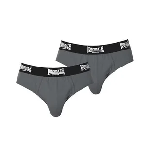 Lonsdale slipy męskie szare 2 sztuki, Rozmiar XL - Majtki męskie - miniaturka - grafika 1