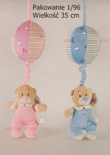 Deef Miś w balonie muz. z pozytywką 02659 - Maskotki i pluszaki - miniaturka - grafika 1