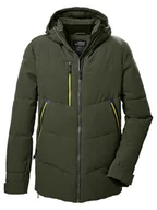 Kurtki męskie - Killtec Kurtka pikowana "KOW 1" w kolorze zielonym - miniaturka - grafika 1