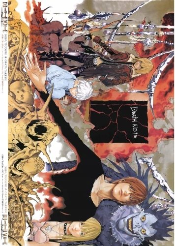 Plakat Anime Death Note DN_099 A2 Custom Manga