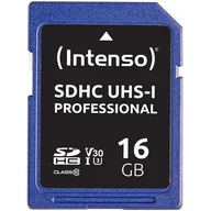 Karty pamięci - Intenso SDHC Class 10 16GB (3431470) - miniaturka - grafika 1
