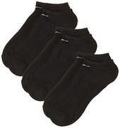Skarpetki męskie - Nike Underwear Everyday Cushion No-show skarpety treningowe (3 pary) czarny czarno-biały L (42-46EU) SX7673-010-Large - miniaturka - grafika 1