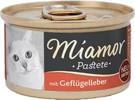 Mokra karma dla kotów - Miamor Pastete wątróbka drobiowa 85g puszka - miniaturka - grafika 1