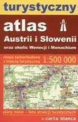 Atlasy i mapy - TURYSTYCZNY ATLAS AUSTRII I SŁOWENII ORAZ OKOLIC WENECJI I MONACHIUM - miniaturka - grafika 1