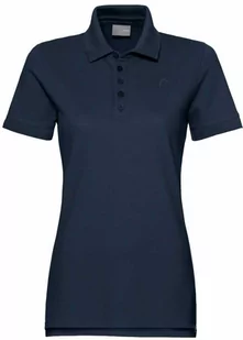 Koszulka HEAD VISION Polo Women Dark Blue 2022 - Koszulki sportowe damskie - miniaturka - grafika 1