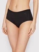 Majtki damskie - Triumph Figi klasyczne z wysokim stanem Smart Natural Maxi 10211539 Czarny - miniaturka - grafika 1