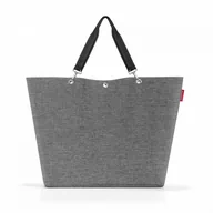 Torby i wózki na zakupy - torba shopper XL twist silver kod: RZU7052 + Sprawdź na SuperWnetrze.pl - miniaturka - grafika 1