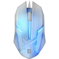 Myszki - Defender Cyber MB-560L biała - miniaturka - grafika 1