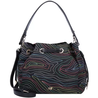 Torebki damskie - Roberto Cavalli Class Class torba na wiadro multicolor C81PWCPP0062-000 - grafika 1