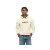 Bluzy męskie - Superdry Venue Bluza z Kapturem Beżowa XXL - miniaturka - grafika 1