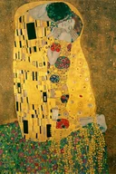 Plakaty - Plakat, Pocałunek - Gustav Klimt, 40x50 cm - miniaturka - grafika 1