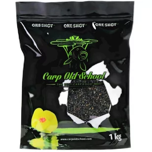 Zanęta Carp Old SCHOOL konopie/rzepik natural 1 kg - Zanęty - miniaturka - grafika 1