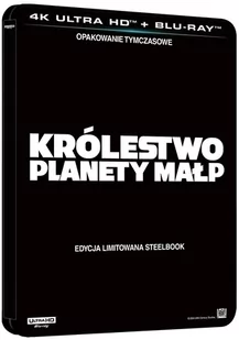 Królestwo Planety Małp 4K Steelbook - Dramaty Blu-ray - miniaturka - grafika 1