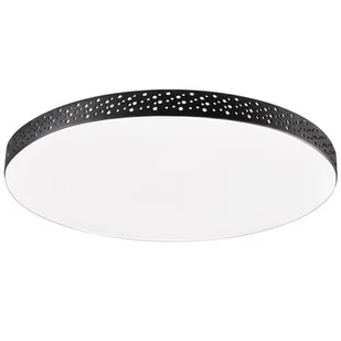 Ledowy plafon Moon 321947 Polux 18W 4000K okrągły czarny biały - Lampy sufitowe - miniaturka - grafika 1