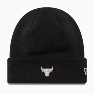 Czapki damskie - Czapka zimowa New Era Metallic Beanie Bulls black - miniaturka - grafika 1
