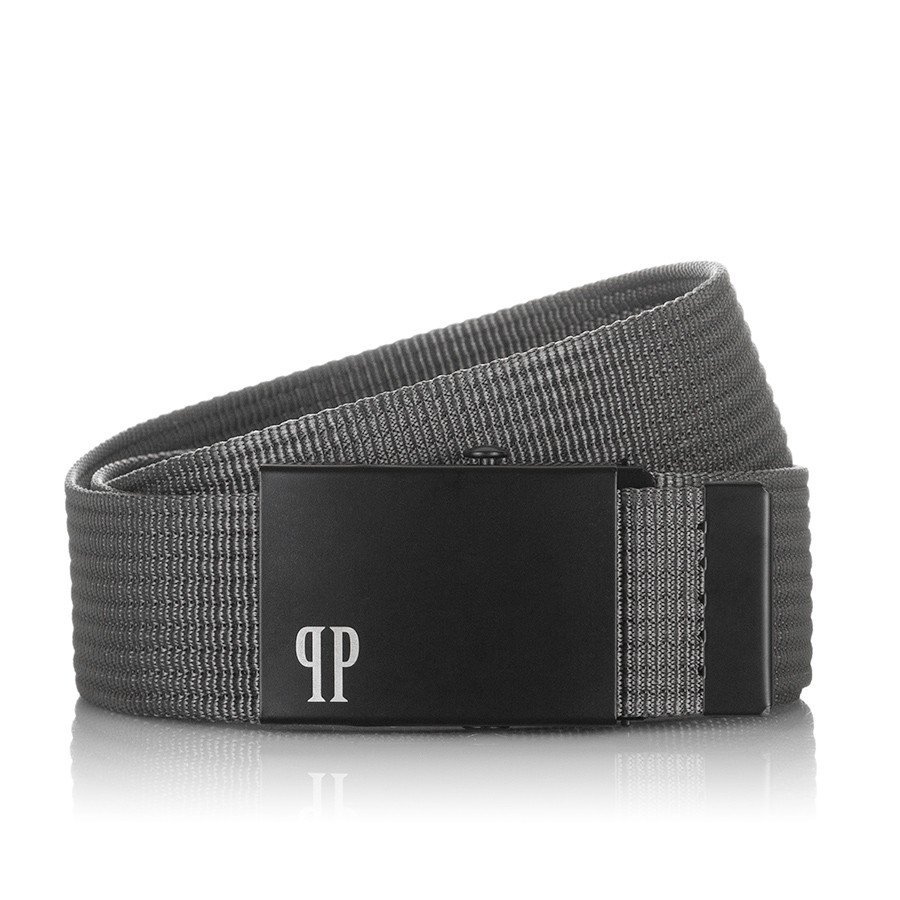 Parciany Pasek Męski Szary Paolo Peruzzi Pw-21-105