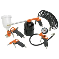 Zestawy narzędziowe - BLACK+DECKER 5-częściowy zestaw akcesoriów do kompresora 0,5 L - miniaturka - grafika 1