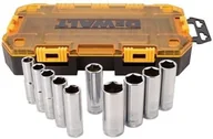 Klucze i nasadki - DeWalt 10 el. zestaw głębokich nasadek 1/2 DWMT73815-0 DWMT73815-0 - miniaturka - grafika 1